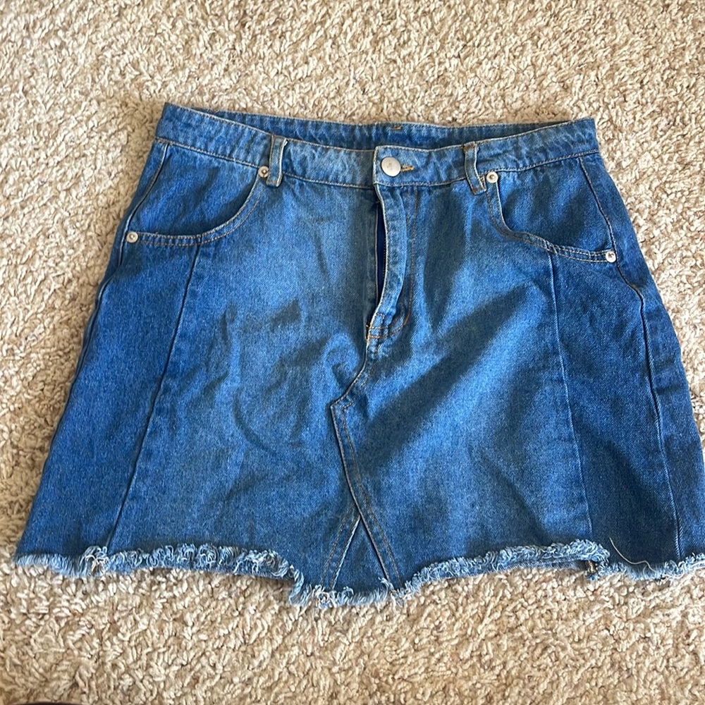 Jean skirt